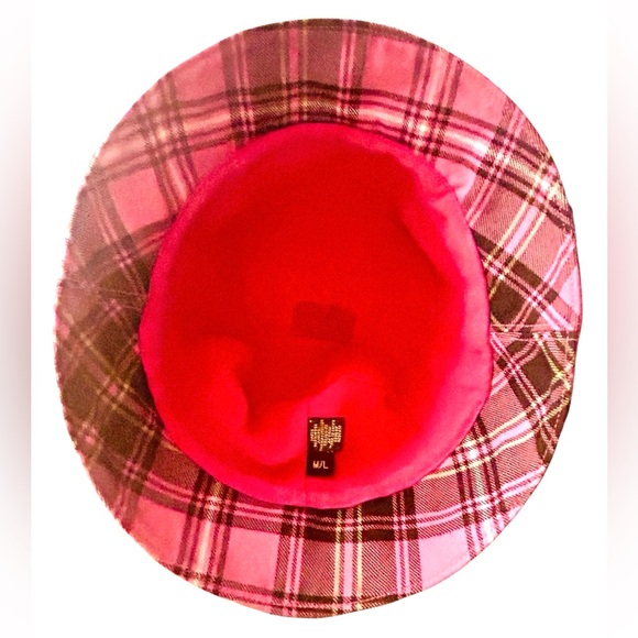 Coach Wool Pink Plaid Twist Buckle Bucket Hat
Vintage - Picture 3 of 10
